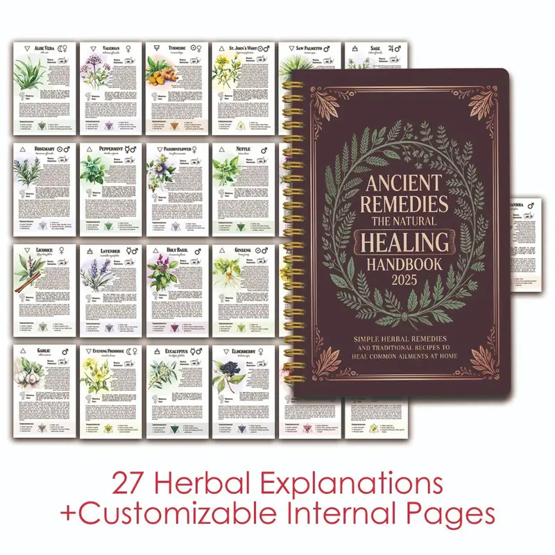 Health & Wellness Gordon Edlin - Natural Remedies Handbook with Ancient Cures