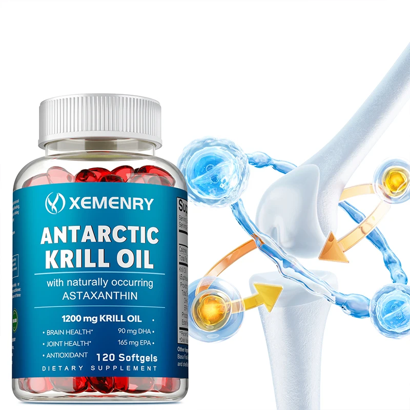 Health & Wellness Gordon Edlin - Antarctic Krill Oil Capsules - with