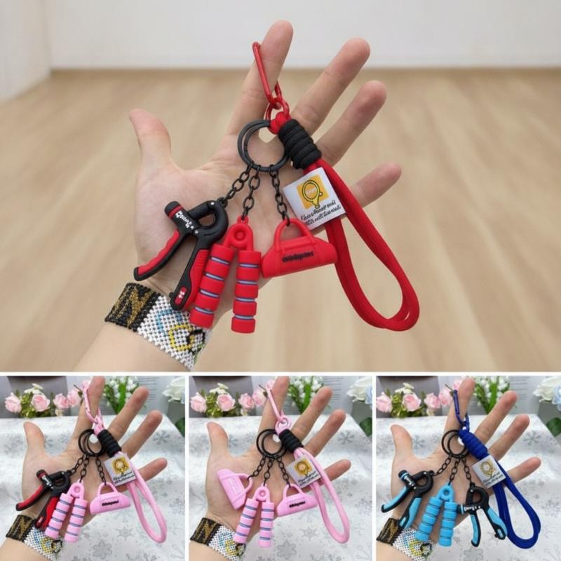 Health Wellness Gifts - Personalized Sports Series Keychain Durable Fitness