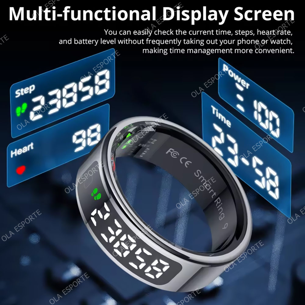 R13 Smart Ring with Display Sc - Health & Wellness Gordon Edlin review and price
