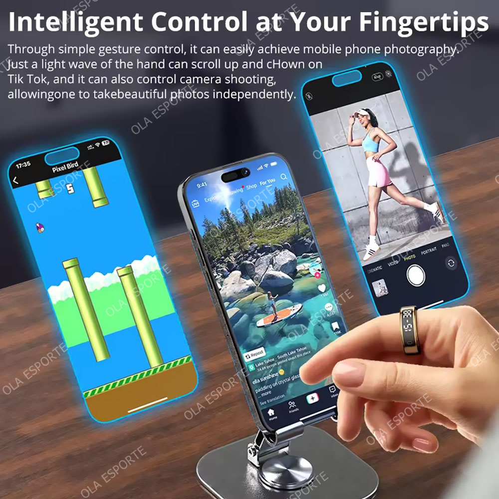 R13 Smart Ring with Display Sc - Health & Wellness Gordon Edlin review and price