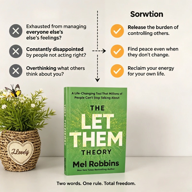 The Let Them Theory By Mel Rob - Health & Wellness Gordon Edlin review and price