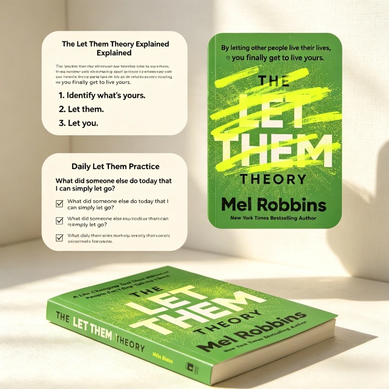 The Let Them Theory By Mel Rob - Health & Wellness Gordon Edlin review and price