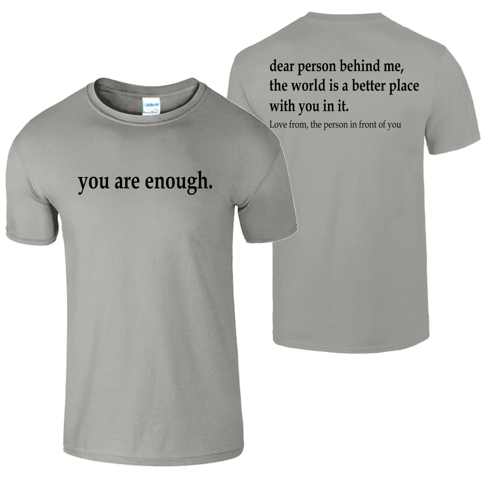Dear Person Behind Me Tshirt S - Health Wellness Gifts review and price