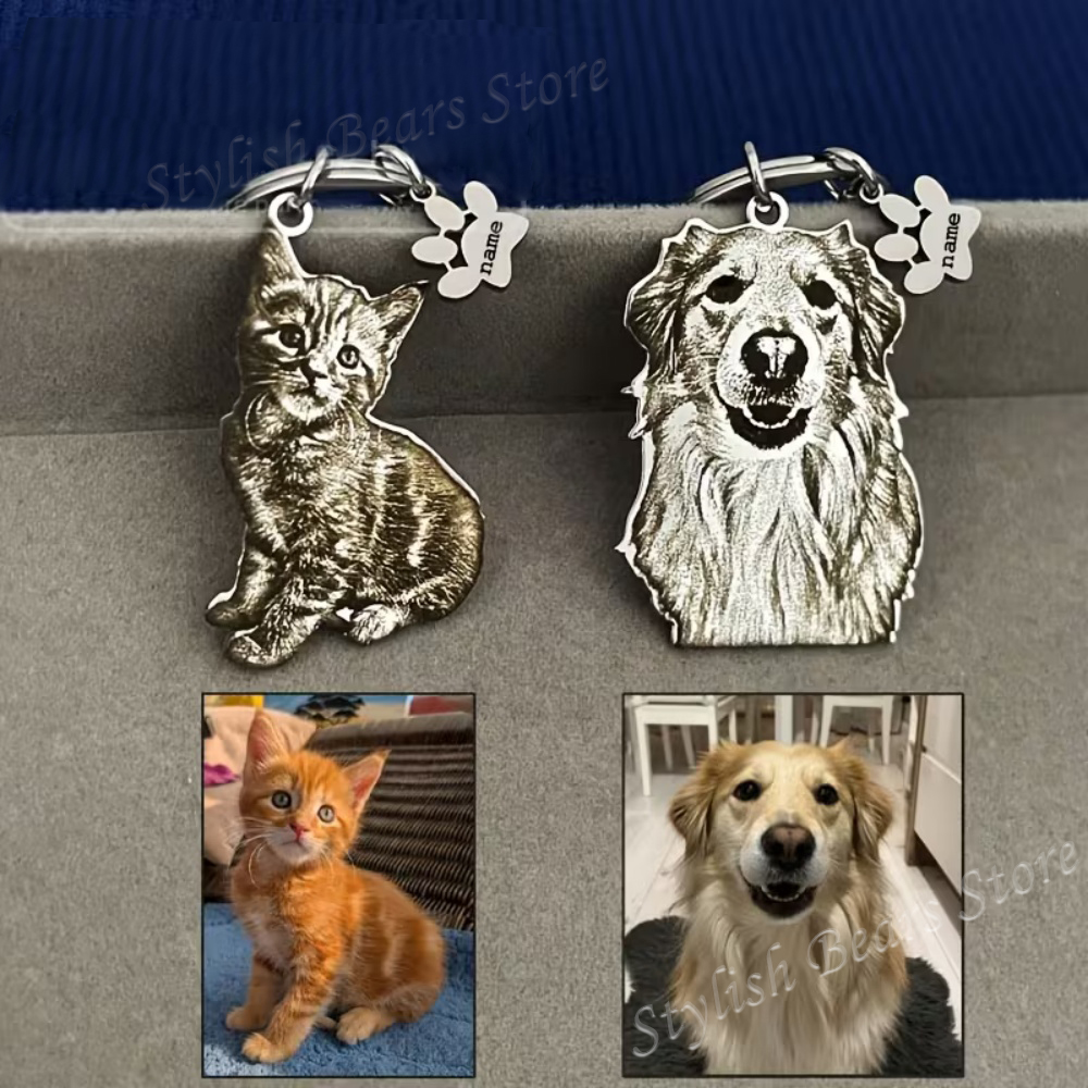 Custom Picture Keyring Pet Nam - Health Wellness Gifts review and price