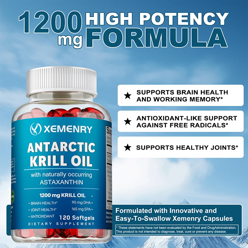 Antarctic Krill Oil Capsules - - Health & Wellness Gordon Edlin review and price