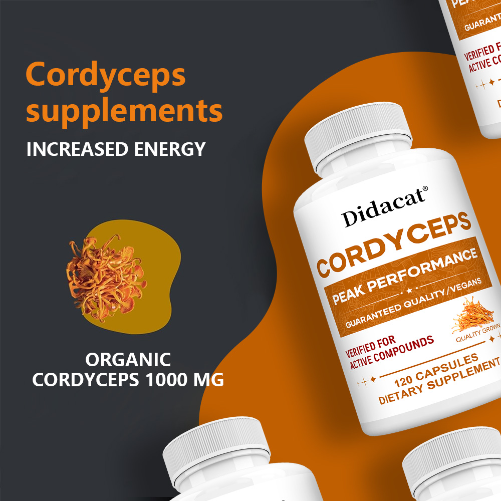Cordyceps Mushroom Capsules 10 - Health Wellness Day review and price