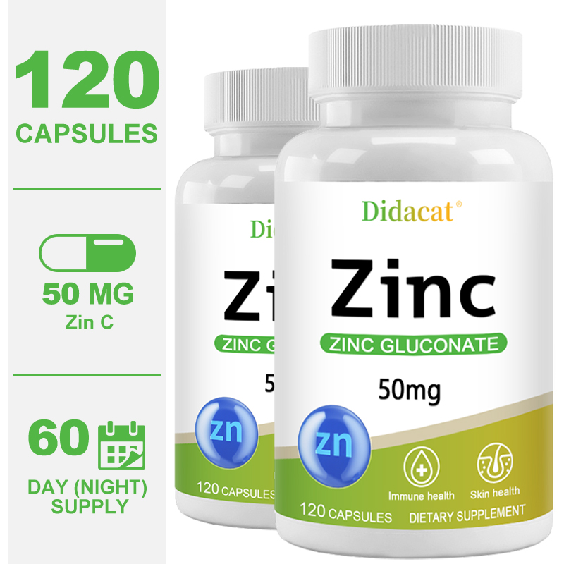 Zinc 50 Mg - with Zinc Glucona - Health Wellness Day review and price